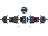 Delock 90658 Cable Connector Rj45 Jack To Rj45 Jack Cat.6A