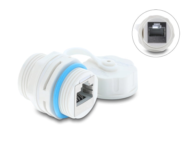 Delock 87156 Cable Connector Rj45 Jack To Rj45 Jack Cat.6A