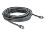 Delock 90666 Rj45 Patch Cable Cat.6 Compatible With Starlink Gen3 - 10 M Grey