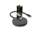 Delock 64364 Usb 20 Gbps M.2 Docking Station For 2 X M.2 Nvme Pcie Ssd