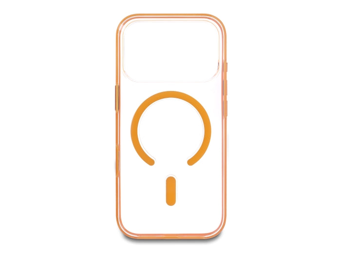 Delock 81642 Protective Case For Iphone 17 Pro Compatible W/ Magsafe Orange