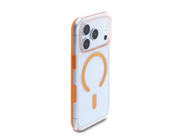Delock 81642 Protective Case For Iphone 17 Pro Compatible W/ Magsafe Orange
