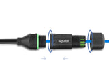 Delock 87181 Cable Rj45 Jack To Open Wire Ends For Installation Cat.6