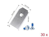 Delock 93305 Replacement Blades For Husqvarna/Gardena/Segway 0.5Mm 30Pcs