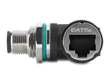 Delock 90664 M12 Adapter D-Coded 4 Pin Male To Rj45 Jack 90� Angled