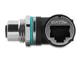 Delock 90665 M12 Adapter D-Coded 4 Pin Female To Rj45 Jack 90� Angled