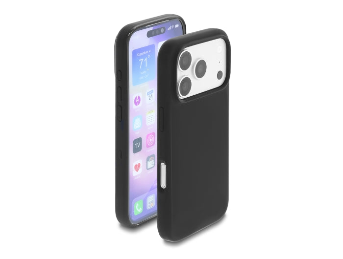 Delock 81645 Protective Case For Iphone 17 Pro Compatible With Magsafe, Black