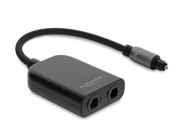 Delock 84961 S/Pdif Toslink Splitter 1 In 2 Out