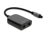 Delock 84961 S/Pdif Toslink Splitter 1 In 2 Out