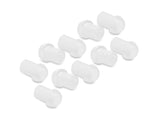 Delock 60754 Dust Cover For Toslink Male 10 Pieces Transparent