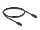 Delock 90923 Toslink Cable Male To Male, Ø 4 Mm, 1 M, Black