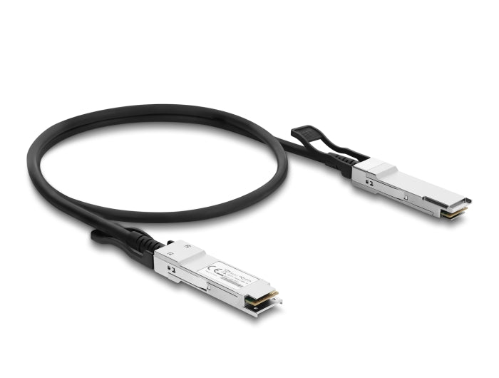 Delock 84241 Twinax Cable Qsfp+ Male To Qsfp+ Male 40 Gbps 1 M
