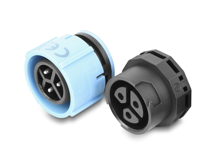 Delock 87250 Cable Connector 3 Pin, Ip68 Waterproof, Black