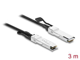 Delock 84243 Twinax Cable Qsfp+ Male To Qsfp+ Male 40 Gbps 3 M