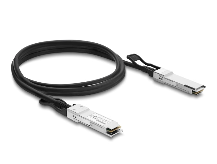 Delock 84243 Twinax Cable Qsfp+ Male To Qsfp+ Male 40 Gbps 3 M