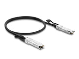 Delock 87551 Twinax Cable Qsfp28 Male To Qsfp28 Male 100 Gbps 1 M