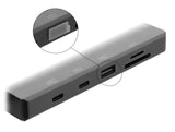 Delock 87492 Dust Cover For Usb Type-A Female 10 Pieces Silicone Transparent