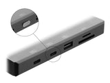Delock 87409 Dust Cover For Usb Type-C� Female 10 Pieces Silicone Transparent