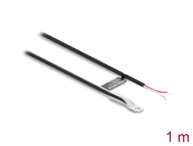 Delock 91810 Temperature Sensor Cable M4 Pvc 2-Wire B25/50 3950K 1M