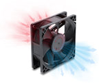 Delock 67446 Axial Fan 48 V Dc, 80 X 80 X 25 Mm With 2 Pin Fan Connector Female