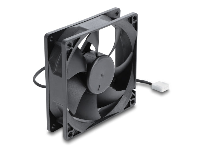 Delock 67452 Axial Fan 48V Dc, 92 X 92 X 25Mm W/ 4 Pin Pwm Fan Connector Female