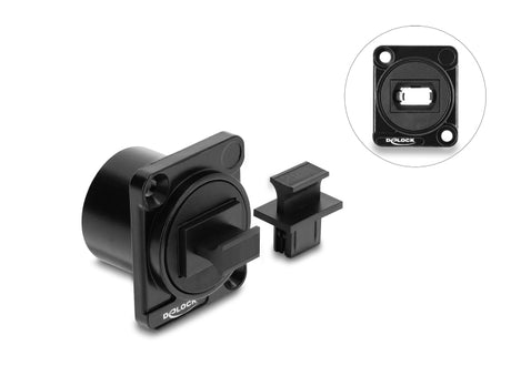 Delock 91175 D-Type Module Mpo Female To Female Black