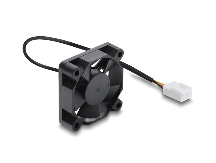 Delock 67617 Axial Fan 12 V Dc, 35 X 35 X 10 Mm Black