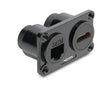Delock 91172 Dual Built-In Socket Rj45 Jack Cat.6 + Hdmi Female 4K Black