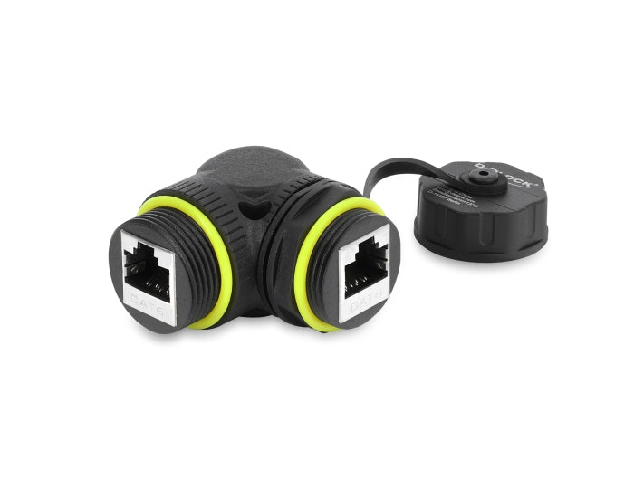 Delock 87407 Cable Connector Rj45 Jack To Rj45 Jack Cat.6