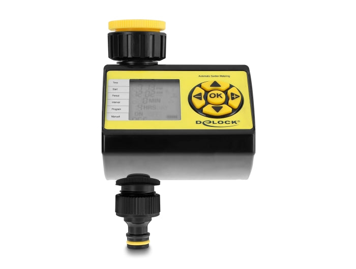 Delock 22002 Irrigation Timer – 1-Zone Timer For Automatic Garden Watering