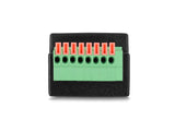 Delock 91243 Rj45 Jack To Terminal Block With Push Button Adapter 90� Angled