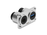 Delock 91160 Dual Socket Usb 5 Gbps Type-A Female + Rj45 Jack Cat.6 Silver