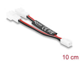 Delock 91428 Y-Fan Cable 1 X 2 Pin Female To 2 X 2 Pin Male With 10 Cm