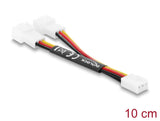 Delock 91429 Y-Fan Cable 1 X 3 Pin Female To 2 X 3 Pin Male With 10 Cm