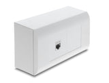 Delock 81675 Easy 45 Module Keystone Holder 45 X 45 Mm White