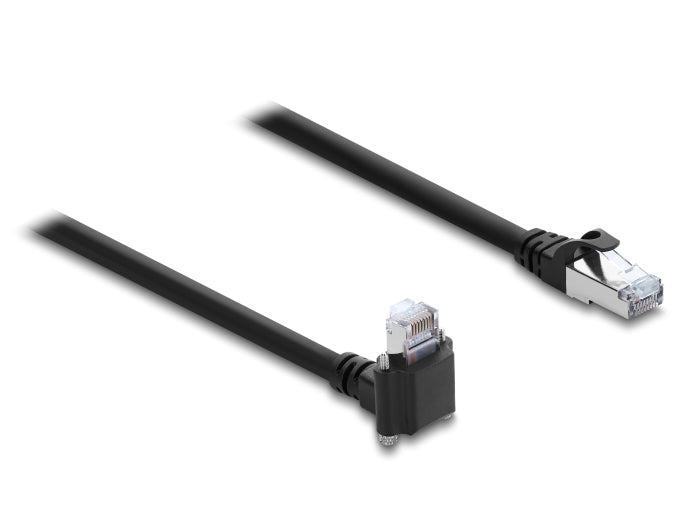 Delock 80965 Gige Camera Cable Rj45 90� 28 Mm Cat.6, 5M
