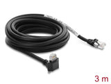 Delock 80964 Gige Camera Cable Rj45 90°28 Mm Cat.6 , 3M
