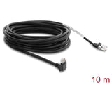 Delock 80966 Gige Camera Cable Rj45 90 °28Mm Cat.6, 10M