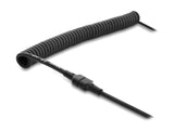 Delock 90992 Magnetic Coiled Cable Usb 2.0 Type-A Male To Pogo 4 Pin Male