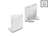Delock 81676 Easy 45 Module Cover Plate 45 X 45 Mm White