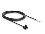 Delock 91868 Forked Light Barrier 5 Mm Type F Npn L/D Switchable 2 M