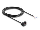 Delock 91867 Forked Light Barrier 5 Mm Type L Pnp L/D Switchable 2 M