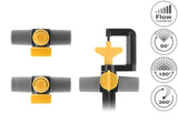 Delock 22009 T-Shaped Sprinkler Connector Set