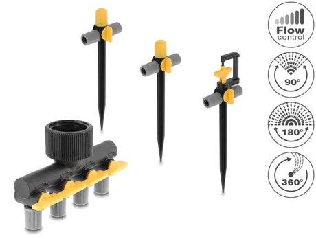 Delock 22009 T-Shaped Sprinkler Connector Set
