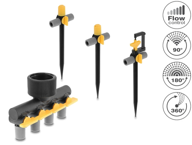 Delock 22009 T-Shaped Sprinkler Connector Set
