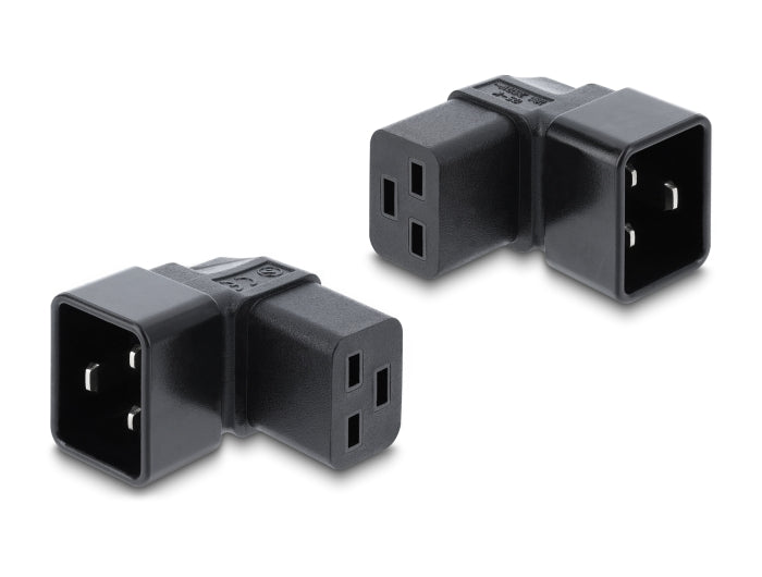 Delock 80658 Power Adapter Iec 60320, C20 To C19, Male / Female, 16A, 90�