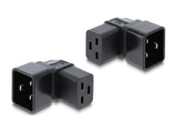 Delock 80658 Power Adapter Iec 60320, C20 To C19, Male / Female, 16A, 90�
