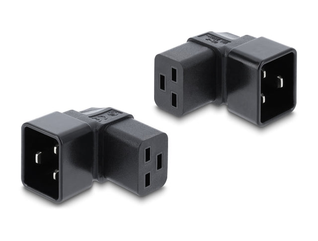 Delock 80658 Power Adapter Iec 60320, C20 To C19, Male / Female, 16A, 90�