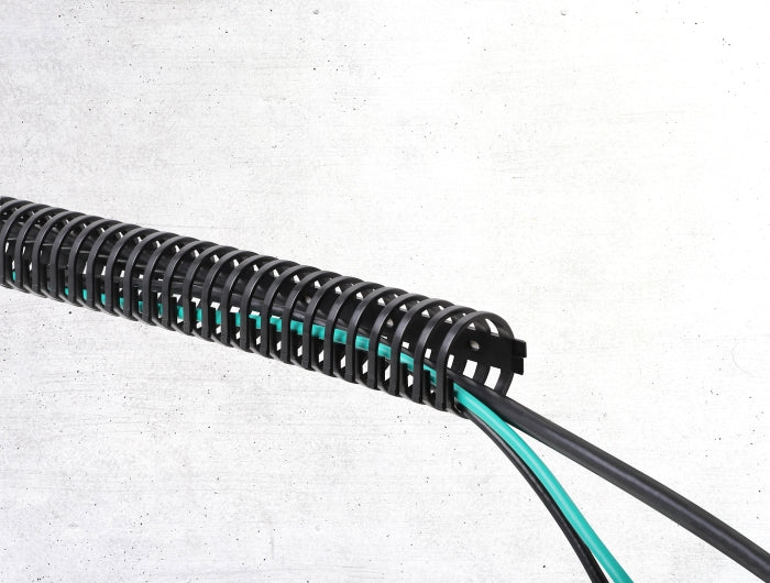 Delock 22077 Cable Duct Flexible Self-Adhesive Screwable 45 X 46 Mm, 50 Cm Long