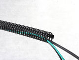 Delock 22077 Cable Duct Flexible Self-Adhesive Screwable 45 X 46 Mm, 50 Cm Long